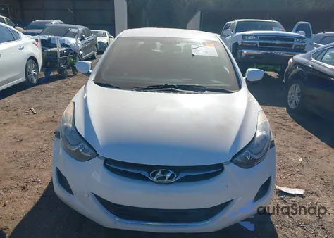 2011 Hyundai Elantra Gls из США, поврежденный, VIN 5NPDH4AE0BH045148